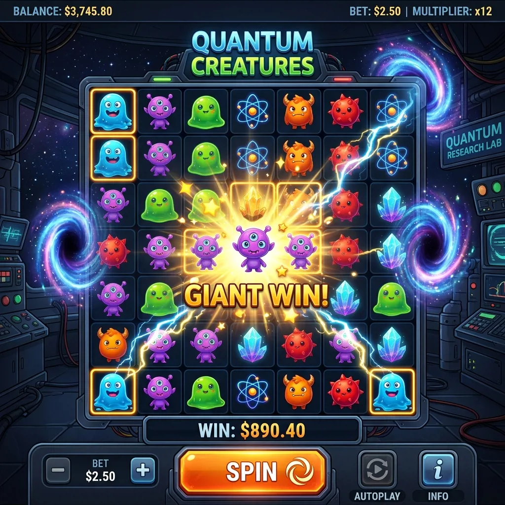 Слот Reactoonz — инопланетные монстрики с квантовыми функциями и гигантскими выигрышами