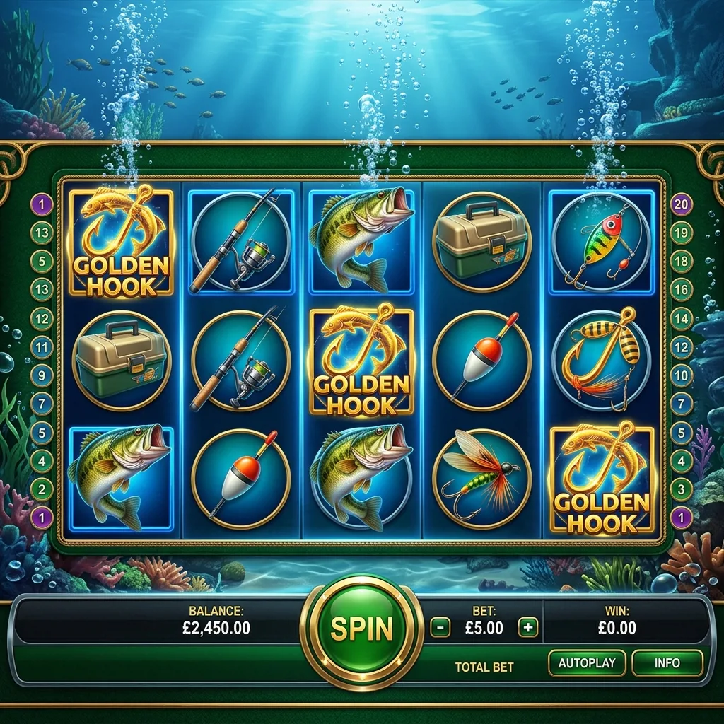 Слот Big Bass Bonanza с каскадными символами