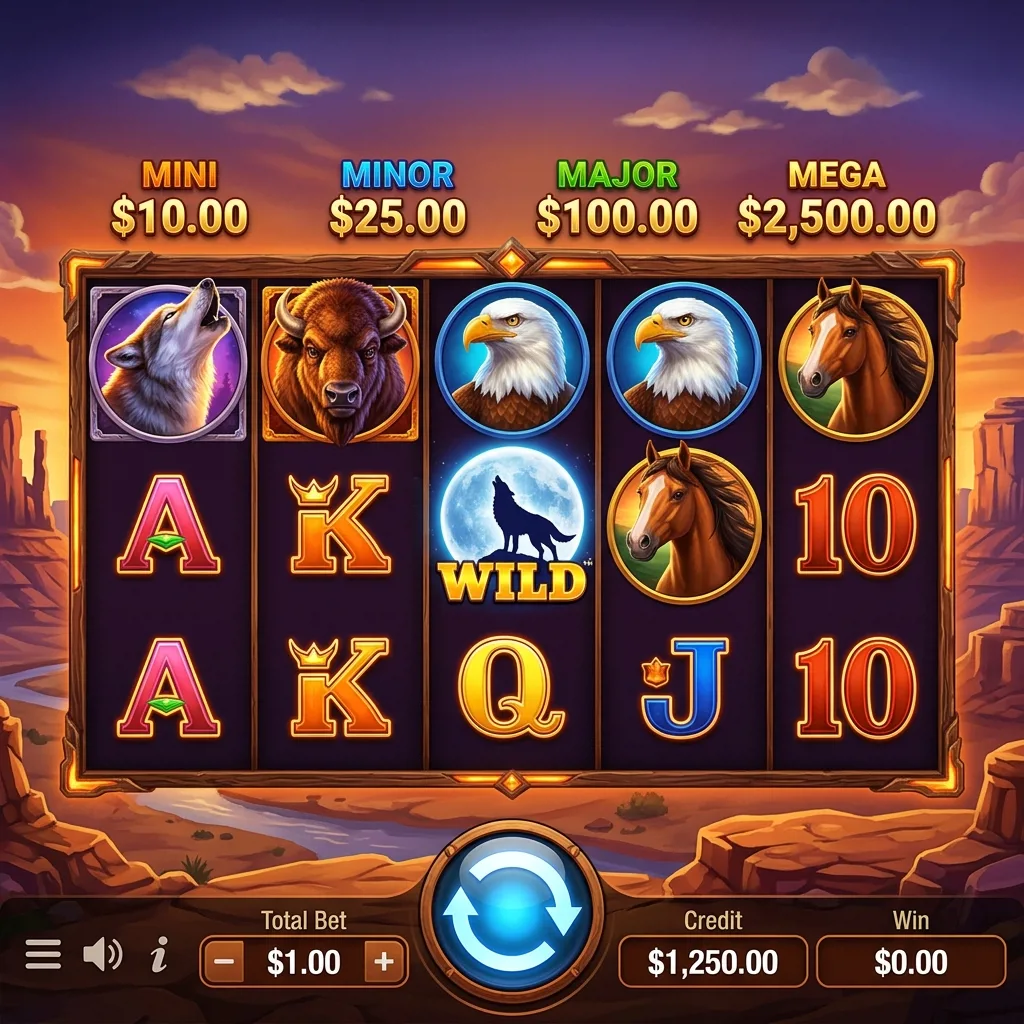 Слот Wolf Gold — прогрессивный джекпот и дикие символы