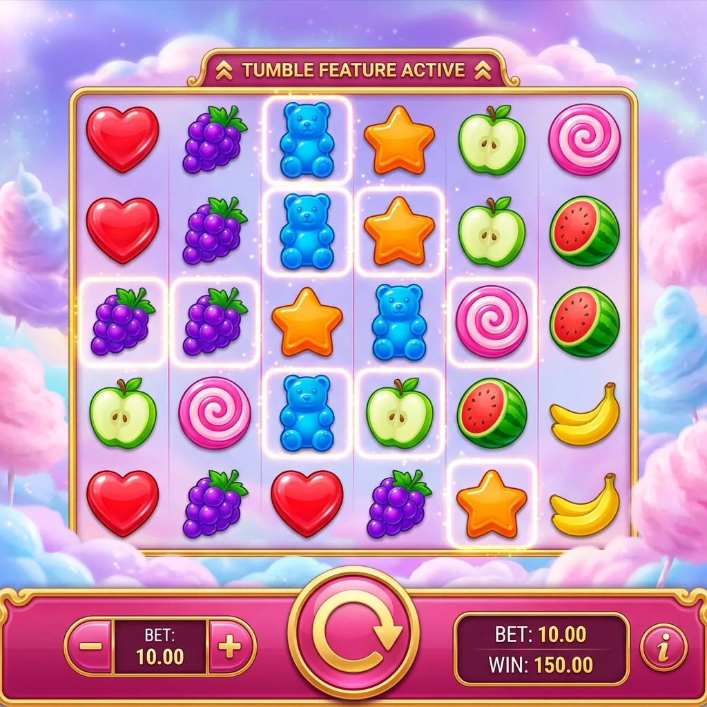 Слот Sweet Bonanza — фруктовая тематика с функцией покупки бонуса