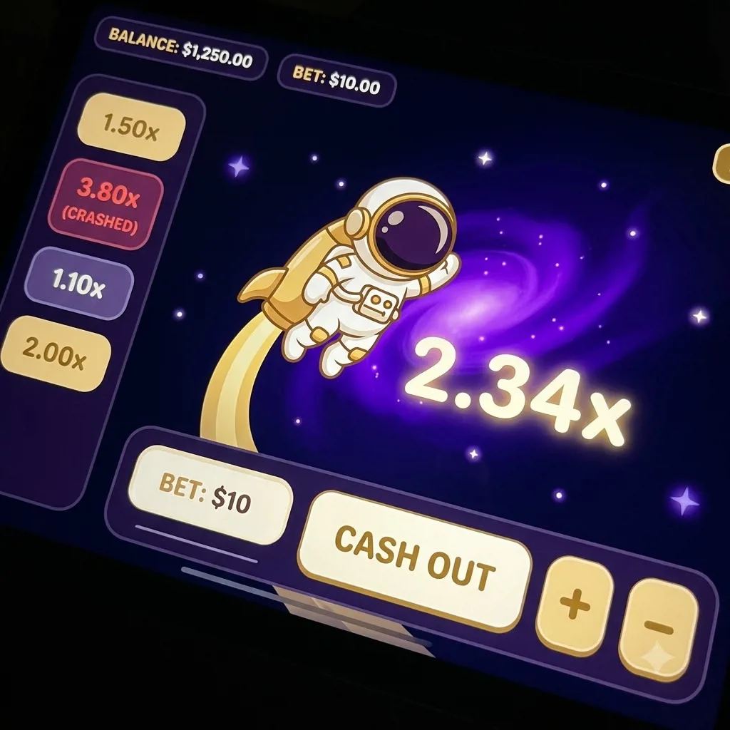 Астронавт в игре Spaceman