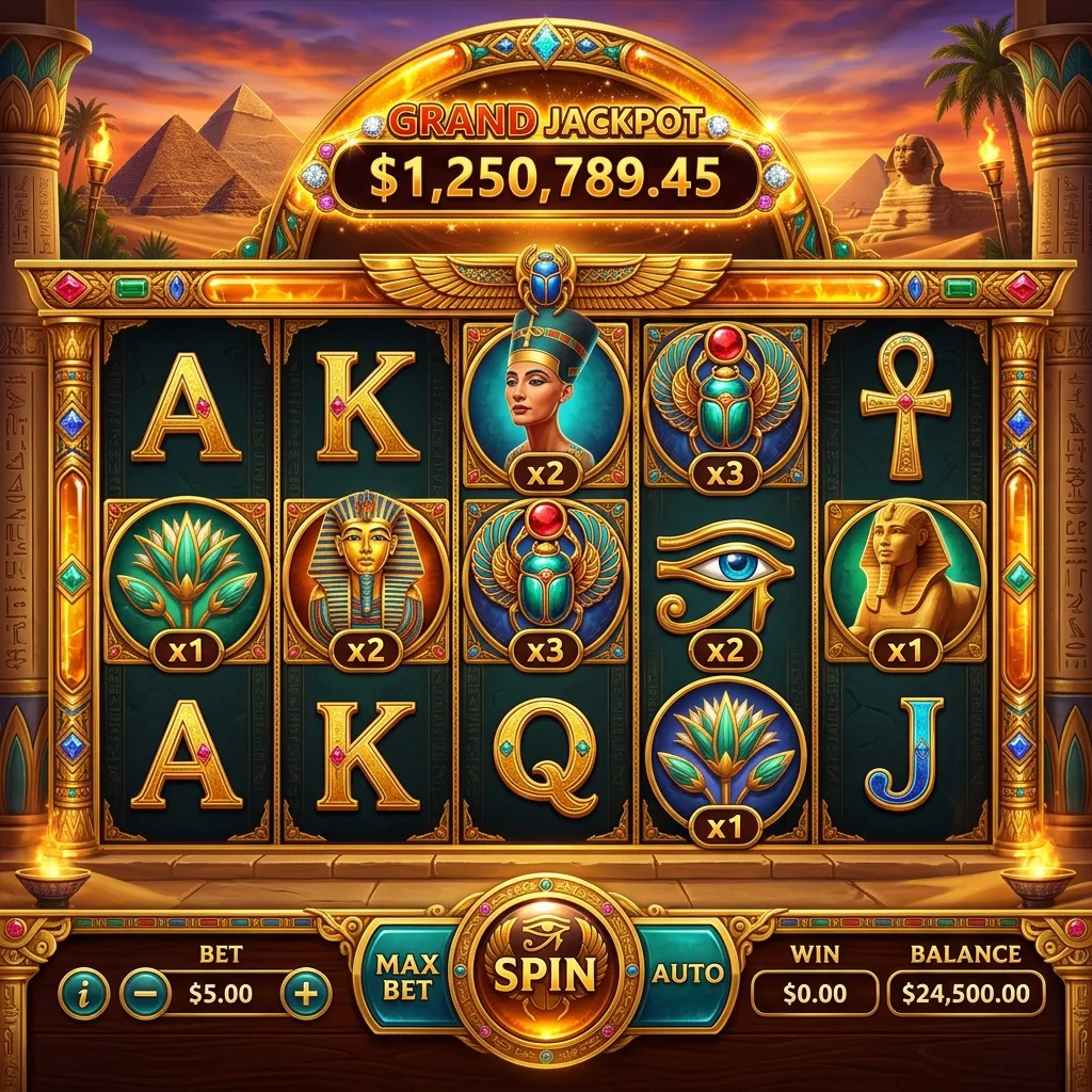 Слот Cleopatra Gold — роскошь египетской царицы с золотыми барабанами и джекпотами